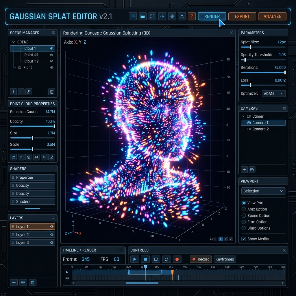 SuperSplat: The Open-Source 3D Gaussian Splat Editor